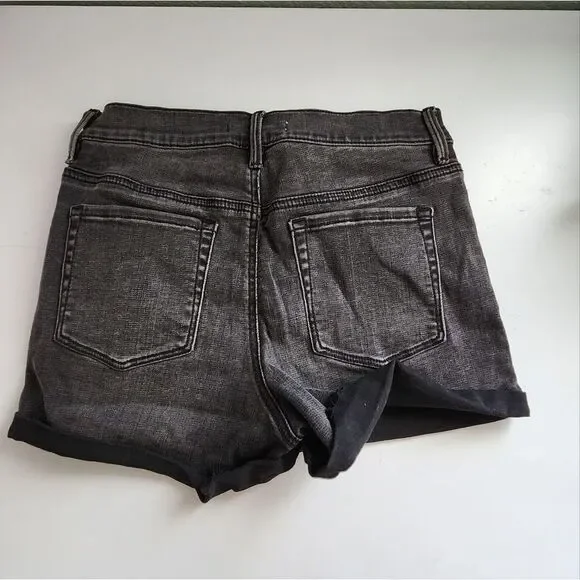 Pacsun Women's Black Denim Shorts Size 26 - Picture 2 of 7